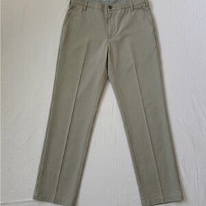 Adidas Ultimate365 Golf Pants Men’s 33x34 Beige Khaki 4-Way Stretch Tapered